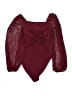 Shein Curve Burgundy Bodysuit Size 12 Plus (0) - photo 1