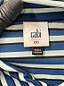 CAbi 100% Polyester Floral Stripes Blue Sleeveless Blouse Size XXS - photo 7