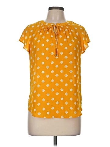 Liz Claiborne Short Sleeve Blouse (view 1)