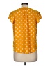 Liz Claiborne Yellow Short Sleeve Blouse Size M (petite) - photo 2