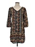 Pink Owl 100% Polyester Black 3/4 Sleeve Blouse Size S - photo 1