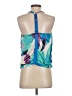 Bebe Teal Sleeveless Blouse Size S - photo 2