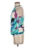 Bebe Teal Sleeveless Blouse Size S - photo 5