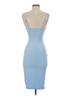 Unbranded Solid Blue Cocktail Dress Size S - photo 2