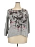 Cato Gray 3/4 Sleeve T-Shirt Size 20W - photo 1