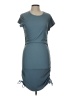 Unbranded 100% Polyester Solid Gray Casual Dress Size L - photo 1