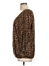 MICHAEL Michael Kors Brown 3/4 Sleeve Blouse Size L - photo 5