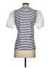 Derek Lam 10 Crosby Stripes White Ivory Short Sleeve Turtleneck Size XS - photo 2