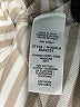 Splendid Stripes Tan Short Sleeve Turtleneck Size L - photo 8