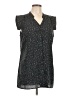 CAbi 100% Polyester Black Sleeveless Blouse Size L - photo 1