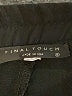 Final Touch Black Dress Pants Size S - photo 7
