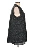 CAbi 100% Polyester Black Sleeveless Blouse Size L - photo 4