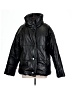 DKNY 100% Polyurethane Solid Black Snow Jacket Size L - photo 1