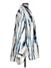 Boohoo 100% Polyester Tie-dye Blue Long Sleeve Blouse Size 10 - photo 4