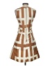Lesley Evers Argyle Brown Cocktail Dress Size XXS - photo 2