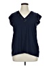 Outback Red 100% Polyester Blue Short Sleeve Top Size XL - photo 1