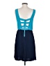C. Luce Color Block Blue Cocktail Dress Size S - photo 2
