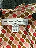 Maison d' Amelie 100% Polyester Orange Long Sleeve Blouse Size XL - photo 7