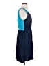 C. Luce Color Block Blue Cocktail Dress Size S - photo 4