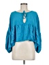 Assorted Brands Teal 3/4 Sleeve Blouse Size Med - Lg - photo 1