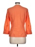 Elie Tahari Orange 3/4 Sleeve Blouse Size L - photo 2