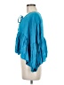 Assorted Brands Teal 3/4 Sleeve Blouse Size Med - Lg - photo 5