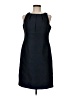 Just... Taylor 100% Polyester Solid Blue Cocktail Dress Size 8 - photo 1