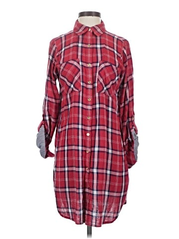MICHAEL Michael Kors 3/4 Sleeve Button-Down Shirt (view 1)