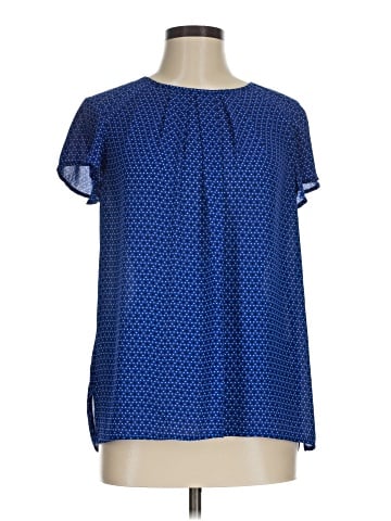Liz Claiborne Short Sleeve Blouse (view 1)