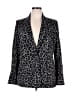 CAbi Animal Print Gray Blazer Size 16 - photo 1