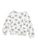 Young Hearts Print White Sweatshirt Size 6 - photo 2