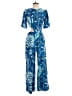 Rhode Print Blue Jumpsuit Size S - photo 1