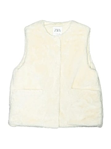 Zara Faux Fur Vest (view 1)