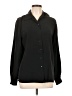 Claudia Richard 100% Polyester Black Long Sleeve Blouse Size 12 - photo 1