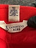 Lands' End Solid Red Skirt Size 6X - photo 3