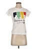 Assorted Brands Ivory White Short Sleeve T-Shirt Size XS - photo 1