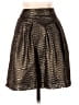 Gap 100% Polyester Metallic Gold Formal Skirt Size 8 - photo 1