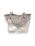 MICHAEL Michael Kors Metallic Gray Silver Tote One size - photo 1