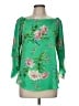 Status by Chenault Green 3/4 Sleeve Blouse Size M - photo 1