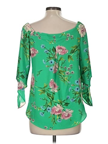 Status by Chenault 3/4 Sleeve Blouse (view 2)