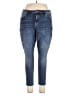 Vigoss Solid Blue Jeans Size 16 - photo 1