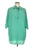 Shein 100% Polyester Green 3/4 Sleeve Blouse Size 12 - photo 1