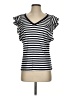 Tommy Hilfiger 100% Cotton Silver Short Sleeve Top Size XXS (estimated) - photo 1
