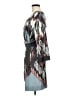 Eloise 100% Polyester Graphic Gray Blue Cocktail Dress Size M (estimated) - photo 5