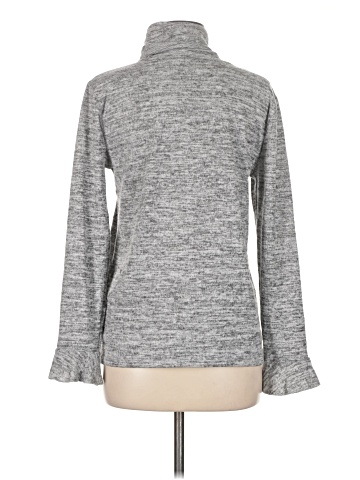 August Silk Turtleneck Sweater (view 2)
