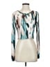 Shein Teal Long Sleeve Blouse Size 4 - photo 1