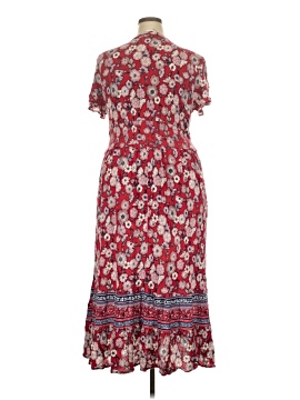 knee length dresses for ladies Knox Maxi Dress Hot Pink Floral