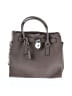 MICHAEL Michael Kors 100% Leather Gray Brown Leather Satchel One size - photo 1