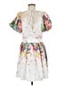 Shein Floral White Cocktail Dress Size L - photo 2
