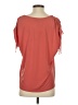Ann Taylor Orange Short Sleeve Top Size M - photo 2